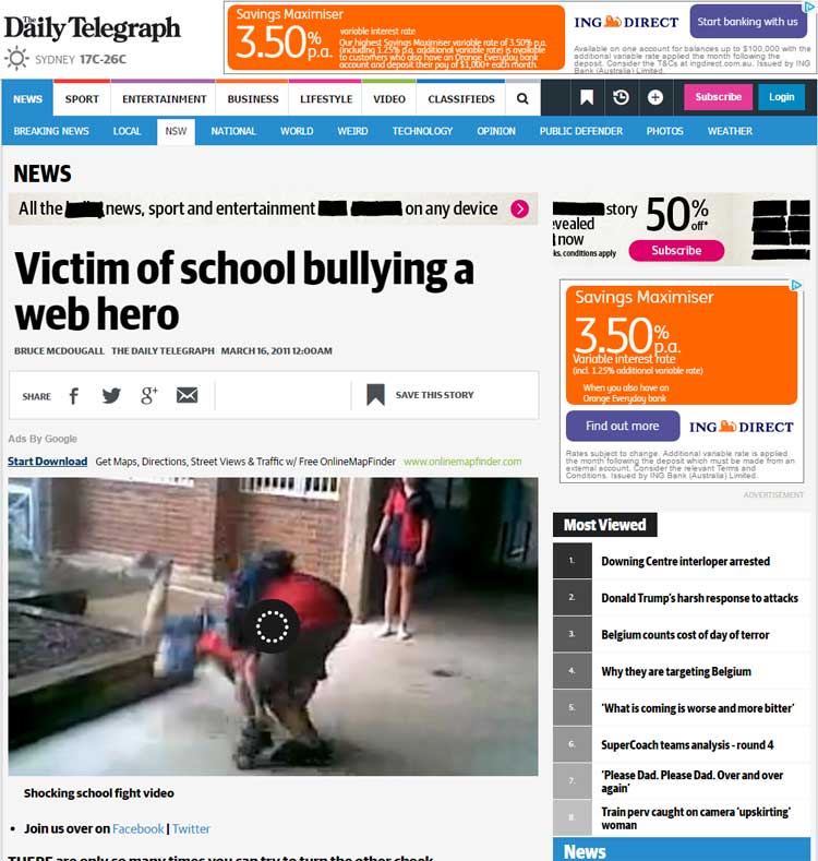 Victim-of-school-bullying