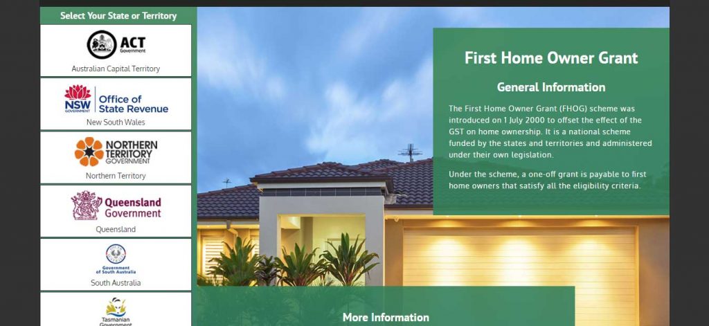 First Home Owner Grant 1024x471 - 住宅価格の中央値ほか、オーストラリアで初めて家を買う前に覚えておきたいこと