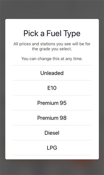 ガソリン価格比較アプリ　Gasbuddy3