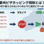 豪州ビザホッピング規制とは？ 正しいルートを解説
